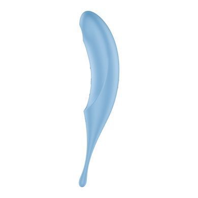 Вібратор для клітора з вакуумною стимуляцією Satisfyer Twirling Pro Blue SO7801 фото Купити Вібратор для клітора з вакуумною стимуляцією Satisfyer Twirling Pro Blue  Satisfyer (Німеччина) 1 644 грн