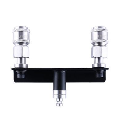 Двойной коннектор для секс-машин Hismith Quick Connector Adapter with Double Head, система KlicLok SO6219 фото Купить   Hismith (Китай) 3 640 грн