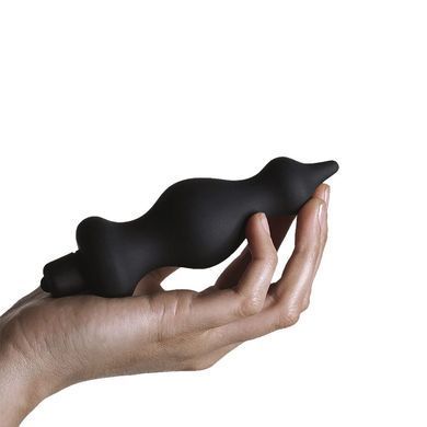 Анальна пробка з вібрацією Adrien Lastic Bullet Amuse Black, макс. діаметр 3,9 см AD20309 фото Купити Анальна пробка з вібрацією Adrien Lastic Bullet Amuse Black, макс. діаметр 3,9 см  Adrien Lastic 1 015 грн