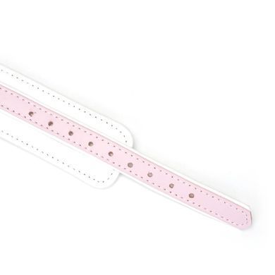 Нашийник з повідцем Liebe Seele White & Pink Fairy Goat Leather Collar SX2826 фото Купити Нашийник з повідцем Liebe Seele White & Pink Fairy Goat Leather Collar  Liebe Seele (Японія) 2 300 грн