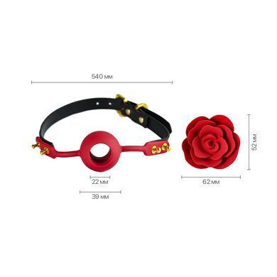 Розкішний кляп у вигляді троянди Zalo - Rose Ball Gag, подвійне використання SO6690 фото Купити Розкішний кляп у вигляді троянди Zalo - Rose Ball Gag, подвійне використання  Zalo  2 422 грн