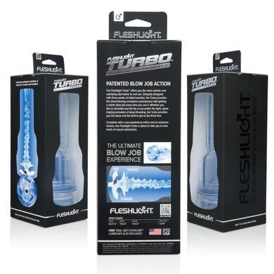Мастурбатор Fleshlight Turbo Thrust Blue Ice (імітатор мінету) F11192 фото Купити Мастурбатор Fleshlight Turbo Thrust Blue Ice (імітатор мінету)  Fleshlight (США) 3 492 грн