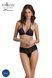 Комплект Passion KERRIA BIKINI black, L/XL, бралетт и трусики-бикини SX0482 фото 1