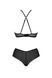 Комплект Passion KERRIA BIKINI black, L/XL, бралетт и трусики-бикини SX0482 фото 4