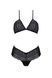 Комплект Passion KERRIA BIKINI black, L/XL, бралетт и трусики-бикини SX0482 фото 3