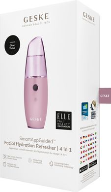 Зволожувач для шкіри обличчя GESKE Facial Hydration Refresher 4 in 1 pink HB0159 фото Купити Зволожувач для шкіри обличчя GESKE Facial Hydration Refresher 4 in 1 pink  GESKE 1 279 грн