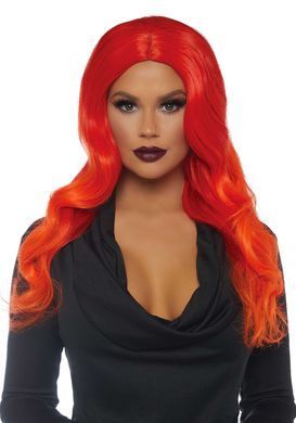 Рыжий парик омбре Leg Avenue Ombre long wavy wig, длинный, локоны, 61 см SO7938 фото Купить   Leg Avenue  1 274 грн