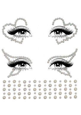 Набір страз-прикрас для тіла Leg Avenue Ayla face jewel sticker, наліпки, світяться у темряві SO9176 фото Купити Набір страз-прикрас для тіла Leg Avenue Ayla face jewel sticker, наліпки, світяться у темряві  Leg Avenue (США) 729 грн