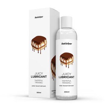 Лубрикант на водній основі Satisfyer Juicy Lubricant Tasteful Tiramisu water based 300 мл Satisfyer  &mdash; фото