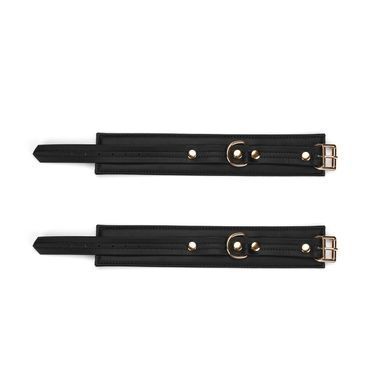 Поножі Liebe Seele Black Organosilicon Anklecuffs, екошкіра SO9486 фото Купити Поножі Liebe Seele Black Organosilicon Anklecuffs, екошкіра  Liebe Seele (Японія) 1 570 грн