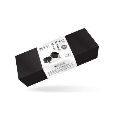 Поножі Liebe Seele Black Organosilicon Anklecuffs, екошкіра SO9486 фото Купити Поножі Liebe Seele Black Organosilicon Anklecuffs, екошкіра  Liebe Seele (Японія) 1 570 грн