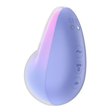Вакуумный стимулятор с вибрацией Satisfyer Pixie Dust Violet/Pink SO8972 фото Купить   Satisfyer (Німеччина) 1 570 грн