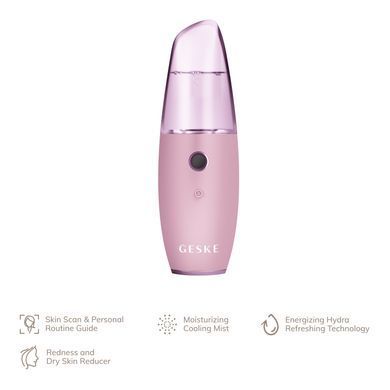 Зволожувач для шкіри обличчя GESKE Facial Hydration Refresher 4 in 1 pink HB0159 фото Купити Зволожувач для шкіри обличчя GESKE Facial Hydration Refresher 4 in 1 pink  GESKE 1 279 грн
