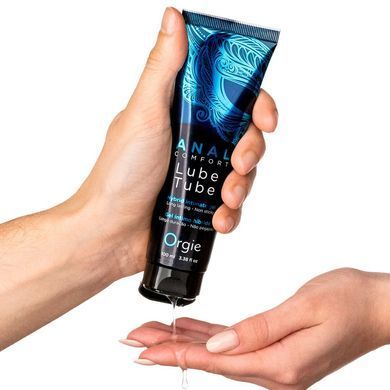 Анальная смазка Orgie Lube Tube Anal Comfort, 100 мл, водная основа, имитация силикона SX1509 фото Купить   Orgie (Бразилія-Португалія) 646 грн