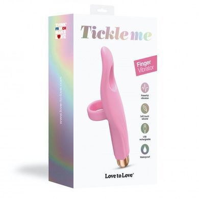 Вибратор на палец Love To Love Tickle me - BABY PINK перезаряжаемый, 3 варианта использования SO5092 фото Купить   Love To Love (Франція) 1 690 грн