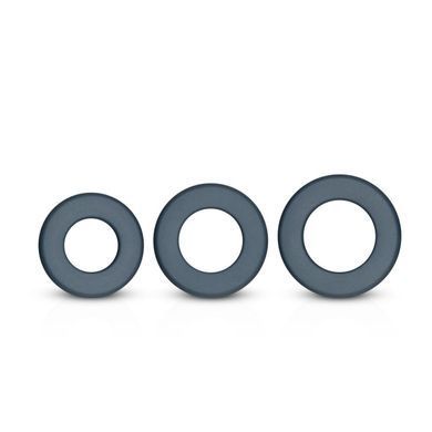 Набор эрекционных колец Boners 3-Piece Hefty Cock Ring Set, диаметр 3,2 см, 3,8 см и 4,5 см SO8872 фото Купить   Boners  784 грн