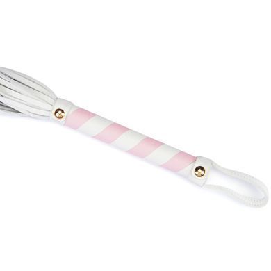 Флогер Liebe Seele White & Pink Leather Flogger SX2832 фото Купити Флогер Liebe Seele White & Pink Leather Flogger  Liebe Seele (Японія) 1 145 грн