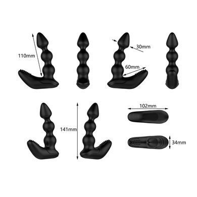 Масажер простати та промежини Nexus Bendz Prostate Edition, 2 мотори, пульт ДК SO9861 фото Купити Масажер простати та промежини Nexus Bendz Prostate Edition, 2 мотори, пульт ДК  Nexus (Великобританія) 3 769 грн