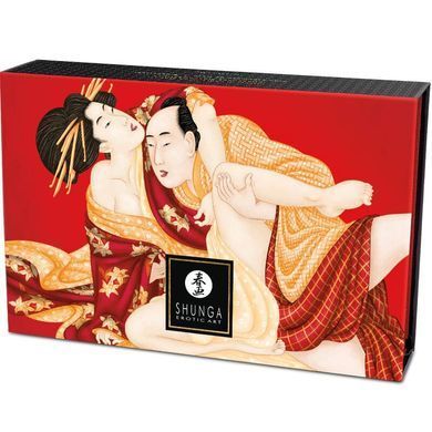 Смачна пудра для оральних пестощів Shunga Body Powder Sparkling Strawberry Wine, 75 г, аромат полуниці SX0590 фото Купити Смачна пудра для оральних пестощів Shunga Body Powder Sparkling Strawberry Wine, 75 г, аромат полуниці  Shunga (Канада) 1 283 грн