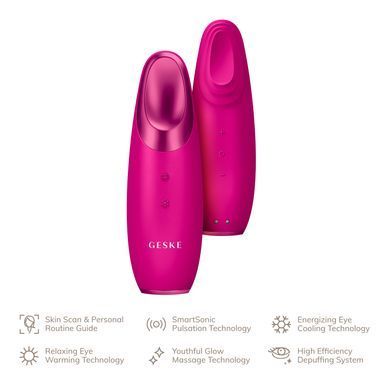 Енерджайзер для очей GESKE Warm&Cool Eye Energizer 6в1 magenta HB0109 фото Купити Енерджайзер для очей GESKE Warm&Cool Eye Energizer 6в1 magenta  GESKE 2 559 грн