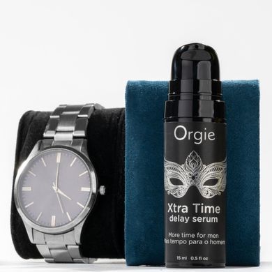 Сироватка-пролонгатор Orgie Xtra Time Delay Serum, 15 мл, без анестетиків, на силіконовій основі SX1566 фото Купити Сироватка-пролонгатор Orgie Xtra Time Delay Serum, 15 мл, без анестетиків, на силіконовій основі  Orgie (Бразилія-Португалія) 711 грн