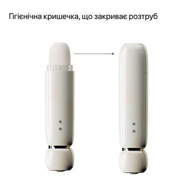 Вакуумный клиторальный стимулятор Zalo Lia Floral White SX2685 фото Купить Вакуумный клиторальный стимулятор Zalo Lia Floral White, 3 насадки, 3 режима, разная интенсивность  Zalo  2 872 грн