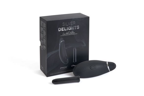 Премиальный подарочный набор Silver Delights Collection: Womanizer Premium и We-Vibe Tango SO8759 фото Купить   Womanizer (Німеччина) 6 467 грн