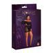 Платье-бодистокинг Moonlight Plus Model 07 XL-XXXL Black, длинный рукав SO8198 фото 5