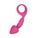 Анальна пробка Adrien Lastic Budy Pink із стимулюючою ніжкою, макс. діаметр 2,5 см &mdash; фото 1