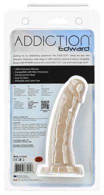 Изогнутый фаллоимитатор на присоске ADDICTION &mdash; Edward 6&Prime; Curved Dong, вибропуля в подарок SO5582 фото Купить   ADDICTION  1 099 грн