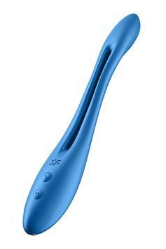 Универсальный гибкий вибратор для пар Satisfyer Elastic Game Dark Blue SO8496 фото Купить   Satisfyer (Німеччина) 1 903 грн