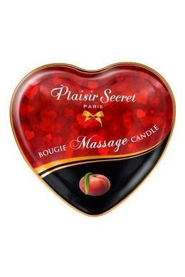 Розпродаж!!! Масажна свічка-серце Plaisirs Secrets Peach (35 мл) (термін 05.2026) SO1872-R фото Купити Розпродаж!!! Масажна свічка-серце Plaisirs Secrets Peach (35 мл) (термін 05.2026)  Plaisirs Secrets (Франція) 249 грн