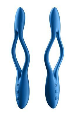 Универсальный гибкий вибратор для пар Satisfyer Elastic Game Dark Blue SO8496 фото Купить   Satisfyer (Німеччина) 1 903 грн