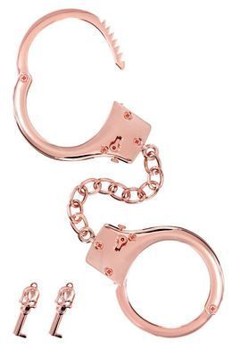 Наручники Fetish Tentation Premium Chick wrist cuffs in rose-gold metal SX1091 фото Купить   Fetish Tentation (Франція) 1 653 грн
