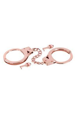 Наручники Fetish Tentation Premium Chick wrist cuffs in rose-gold metal SX1091 фото Купить   Fetish Tentation (Франція) 1 653 грн