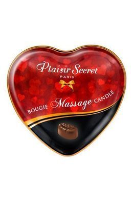 Масажна свічка-серце Plaisirs Secrets Chocolate (35 мл) SO1864 фото Купити Масажна свічка-серце Plaisirs Secrets Chocolate (35 мл)  Plaisirs Secrets (Франція) 341 грн