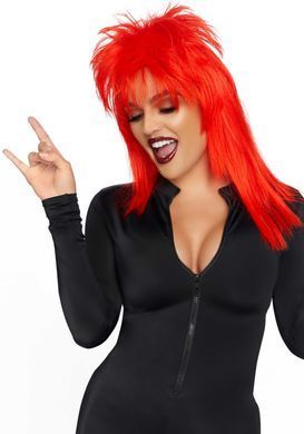 Парик рок-звезды Leg Avenue Unisex rockstar wig Red, унисекс, 53 см SO7939 фото Купить   Leg Avenue  951 грн
