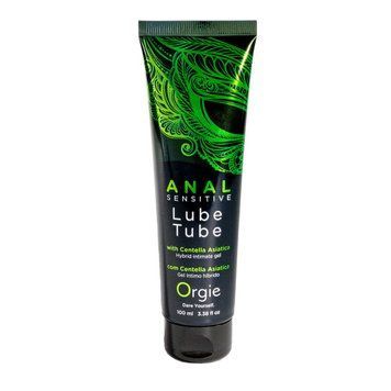 Анальная смазка Orgie Lube Tube Anal Sensitive, 100 мл, водная основа, имитация силикона SX1510 фото Купить   Orgie (Бразилія-Португалія) 646 грн