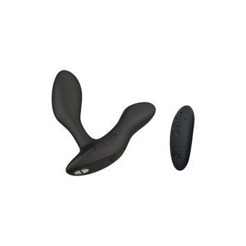 Смарт-вибромассажер простаты We-Vibe Vector+ CHARCOAL BLACK, пульт ДУ, регулируемый угол наклона SO8241 фото Купить   We-Vibe (Канада) 5 728 грн
