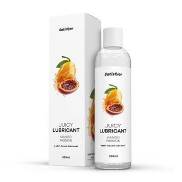 Лубрикант на водній основі Satisfyer Juicy Lubricant Mango & Passion water based 300 мл Satisfyer  &mdash; фото