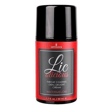 Гель для минета Sensuva Lic-o-licious Watermelon (50 мл), маслянистый, без сахара SO3199 фото Купить   Sensuva (США) 757 грн