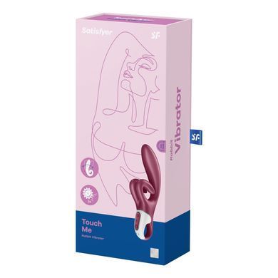 Вібратор-кролик Satisfyer Touch Me Red, подвійний відросток, 3 потужні мотори SO7776 фото Купити Вібратор-кролик Satisfyer Touch Me Red, подвійний відросток, 3 потужні мотори  Satisfyer (Німеччина) 1 939 грн