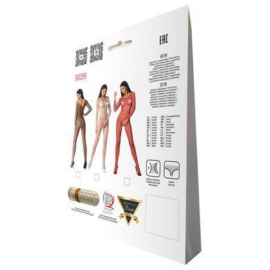 Бодістокінг Passion BS068 red, комбінезон, велика сітка, довгий рукав PBS068R фото Купити Бодістокінг Passion BS068 red, комбінезон, велика сітка, довгий рукав  Passion (Польща) 803 грн