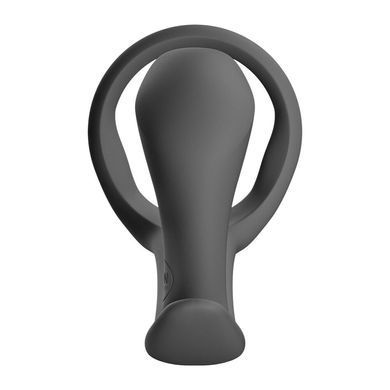 Анальна пробка з ерекційним кільцем Fun Factory BOOTIE RING Black SX3309 фото Купити Анальна пробка з ерекційним кільцем Fun Factory BOOTIE RING slate  Fun Factory  620 грн