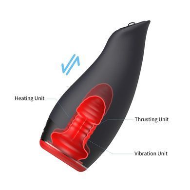Мастурбатор Otouch Pleasure Engine, 7 режимів вібрації, 5 режимів фрикцій, підігрів, джойстик SX3502 фото Купити Мастурбатор Otouch Pleasure Engine, 7 режимів вібрації, 5 режимів фрикцій, підігрів, джойстик  Otouch (Китай) 3 799 грн