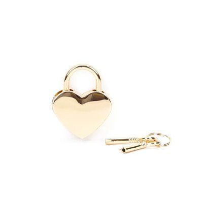 Замочек Liebe Seele Heart Shape Padlock Gold (2 шт) SX1677 фото Купить   Liebe Seele (Японія) 692 грн