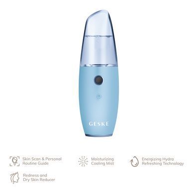 Зволожувач для шкіри обличчя GESKE Facial Hydration Refresher 4 in 1 aquamarine HB0160 фото Купити Зволожувач для шкіри обличчя GESKE Facial Hydration Refresher 4 in 1 aquamarine  GESKE 1 279 грн