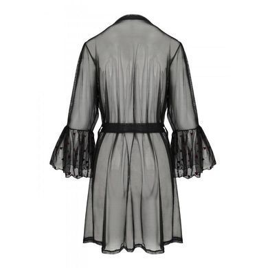 Повітряний пеньюар Passion LOVELIA PEIGNOIR L/XL, black SO4771 фото Купити Повітряний пеньюар Passion LOVELIA PEIGNOIR L/XL, black  Passion (Польща) 3 787 грн