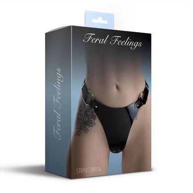 Трусики классические Feral Feelings - String Bikini Black SO9320 фото Купить   Feral Feelings (Україна) 914 грн