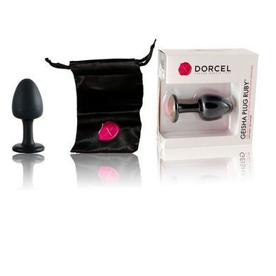 Анальна пробка Dorcel Geisha Plug Ruby M з кулькою всередині, створює вібрації, макс. діаметр 3,2см MD1236 фото Купити Анальна пробка Dorcel Geisha Plug Diamond L з кулькою всередині, створює вібрації, макс. діаметр 4см  Dorcel (Франція) 1 561 грн